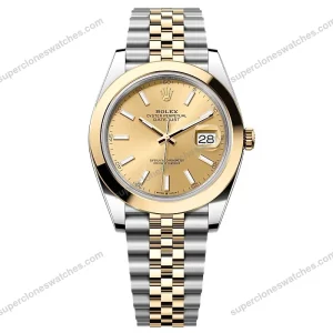 Super-Clone-Rolex-Datejust-Champagne-Dial-126303-0010-41-mm-1