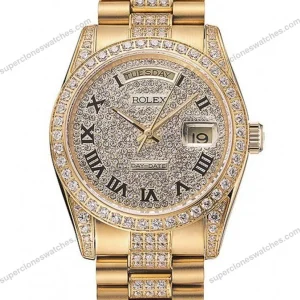 Super-Clone-Rolex-Day-Date-Gold-Dial-1453956-37-mm-1