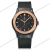 Super-Clone-Hublot-Classic-Fusion-Ceramic-Carbon-Dial-King-Gold-JJZ-42mm-Base-1