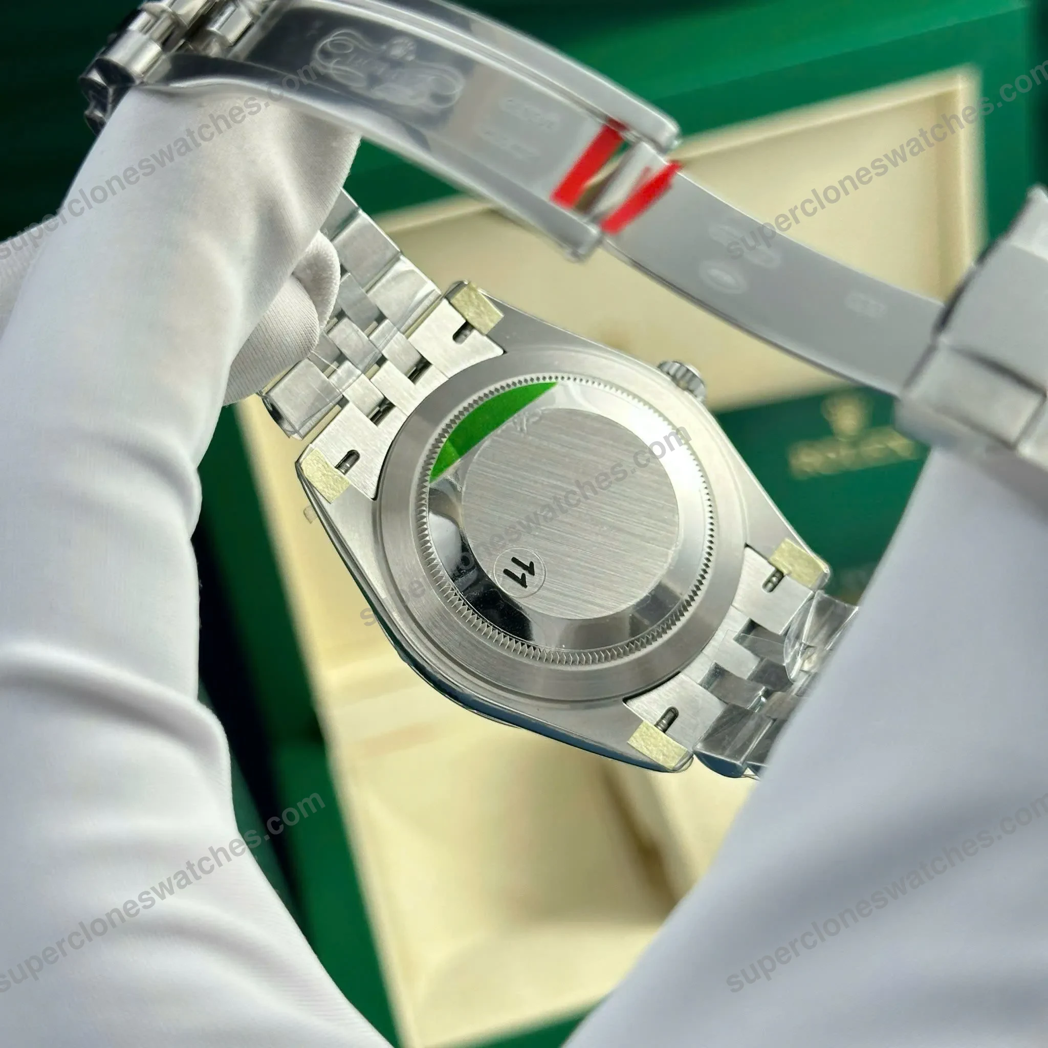 Super-Clone-Rolex-Datejust-Mint-Green-Dial-278274-31-mm-4
