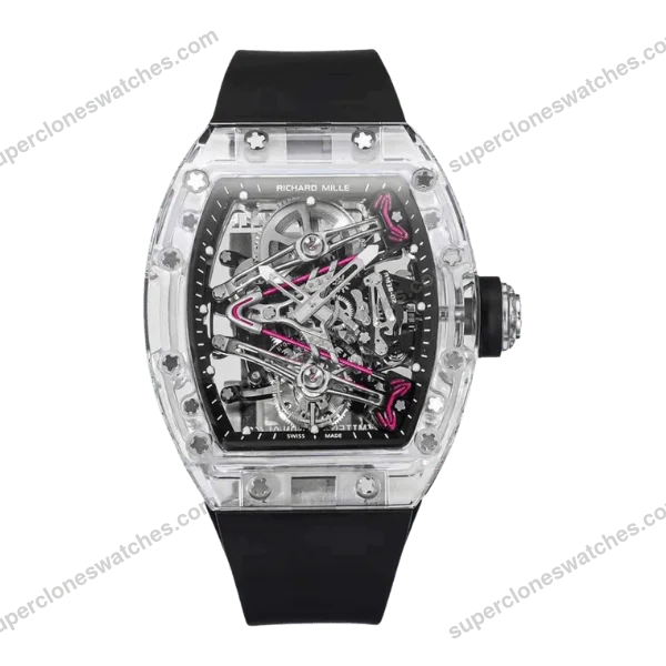 Super-Clone-Richard-Mille-RM-38-02-Richard-Mille-Sapphire-Tourbilon-42mm-1