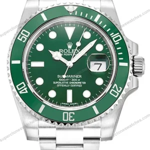 Super-Clone-Rolex-Submariner-Green-Dial-116610LV-Hulk-1