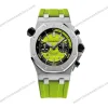 Super-Clone-Audemars-Piguet-Royal-Oak-Offshore-Diver-Chronograph-in-Green-26703S-1