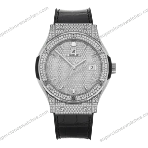 Super-Clone-Hublot-Classic-Fusion-Full-Diamonds-Moissanite-Pave-42mm-–-Customi-1