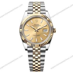 Super-Clone-Rolex-Datejust-Champagne-Dial-126333-0010-41-mm-1