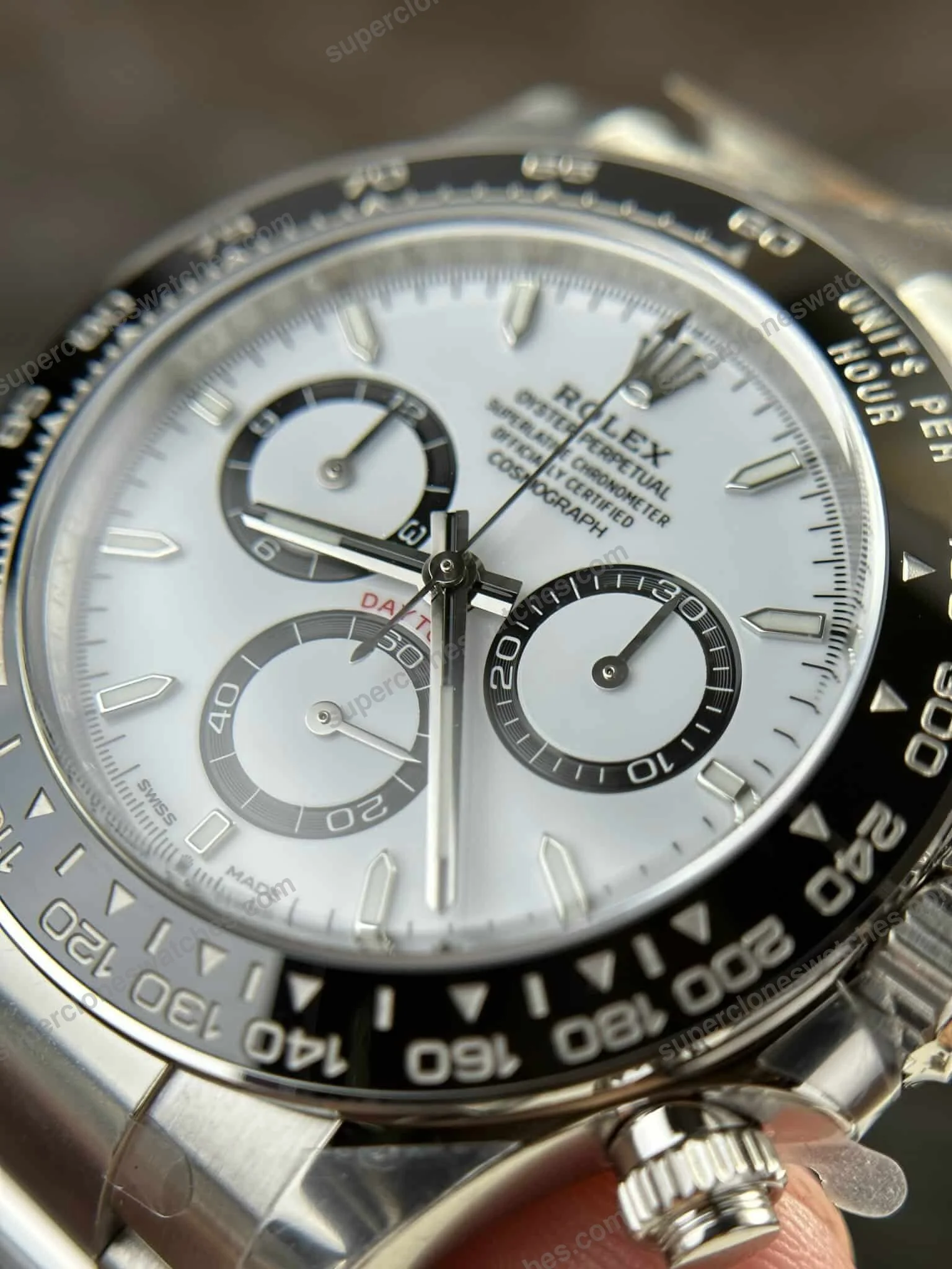 Super-Clone-Rolex-Daytona-Panda-White-Dial-126500LN-6