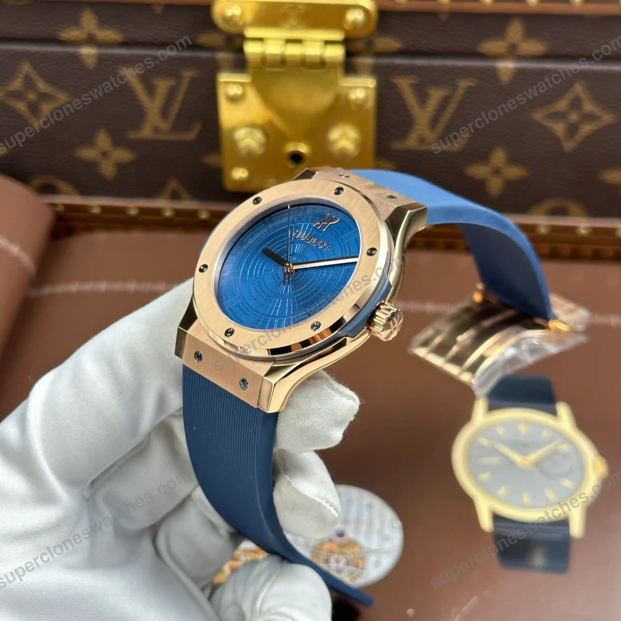Super-Clone-Hublot-Classic-Fusion-Boutique-Pisa-1940-Edition-Titanium-King-Gold-6