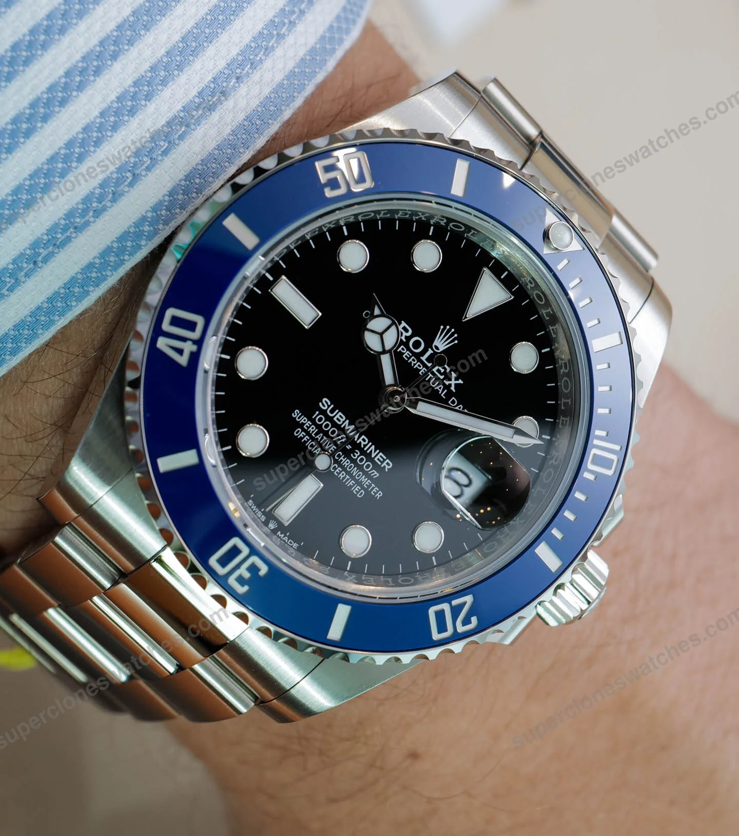 Super-Clone-Rolex-Submariner-Cookie-Monster-Black-Dial-126619LB-3