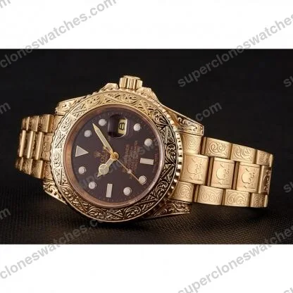 Super-Clone-Rolex-Submariner-Brown-Dial-1454070-5