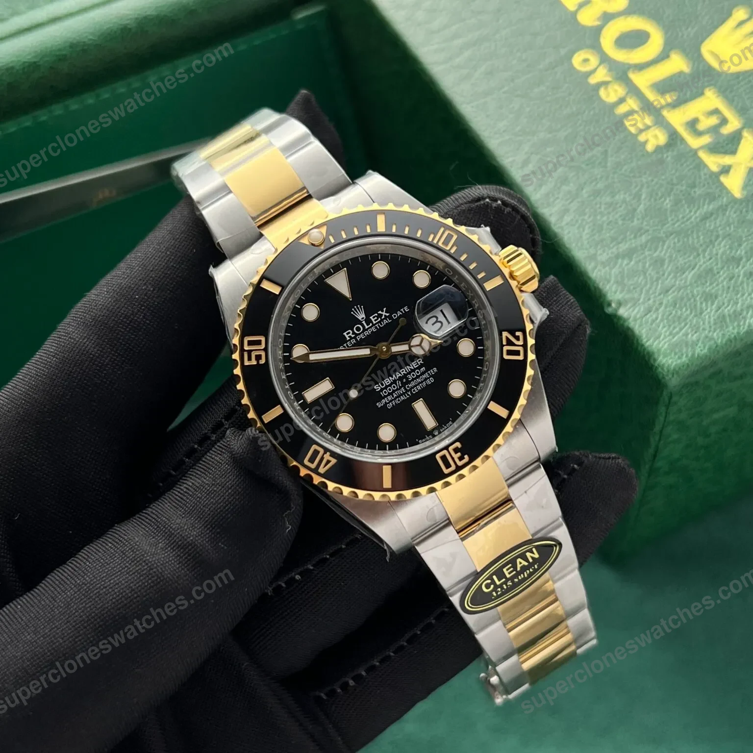 Super-Clone-Rolex-Submariner-Black-Dial-126613LN-3