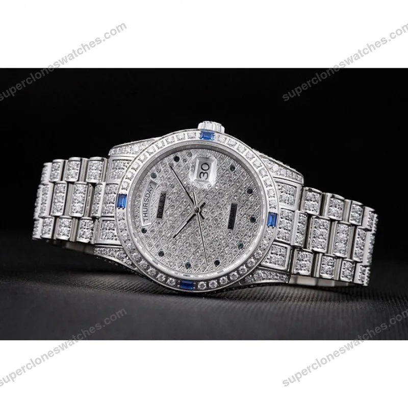 Super-Clone-Rolex-Day-Date-Diamond-Dial-621613-37-mm-5