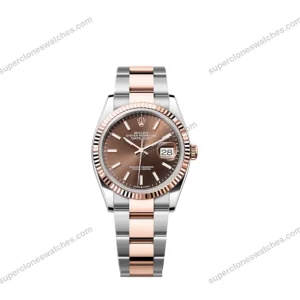 Super-Clone-Rolex-Datejust-Chocolate-Dial-126231-Oyster-36-mm-1