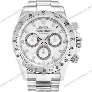 Super-Clone-Rolex-Daytona-White-Dial-116520-1