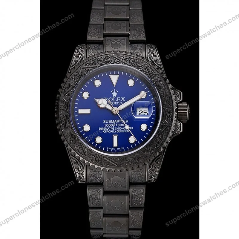 Super-Clone-Rolex-Submariner-Blue-Dial-1454084-2