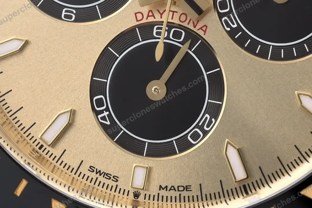 Super-Clone-Rolex-Daytona-Golden-Dial-126518LN-Pikachu-5