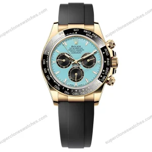 Super-Clone-Rolex-Daytona-126518LN-Turquoise-Dial-Alcaraz-1