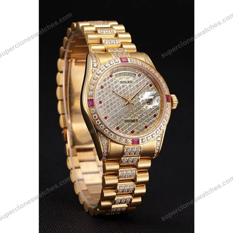 Super-Clone-Rolex-Day-Date-Diamond-Dial-621614-37-mm-3