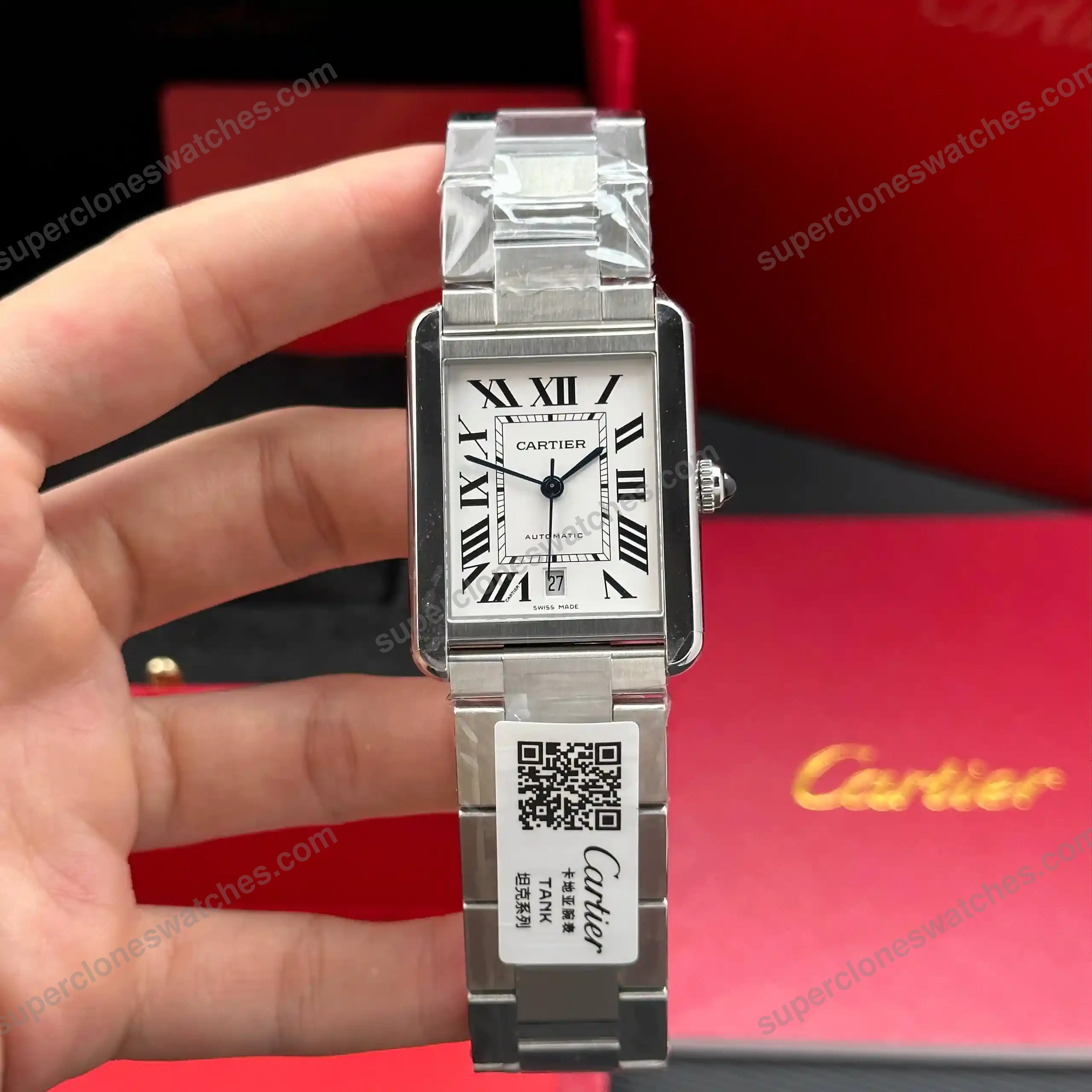 Super-Clone-Cartier-Tank-Solo-Extra-Large-W5200028-31x41mm-8211-4