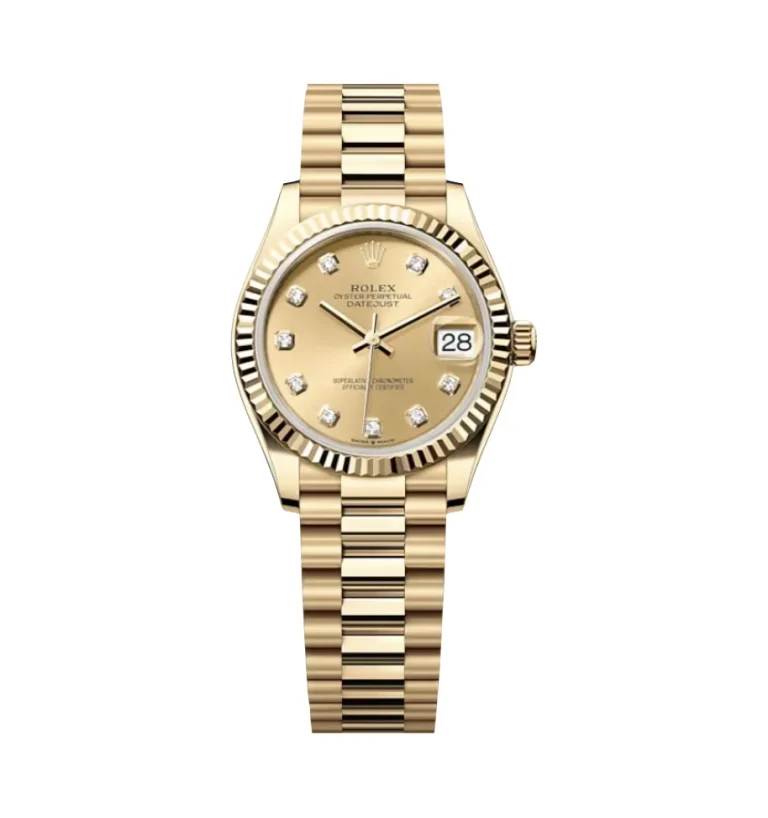 Super Clone Rolex Datejust 31 Gold – Gold Dial