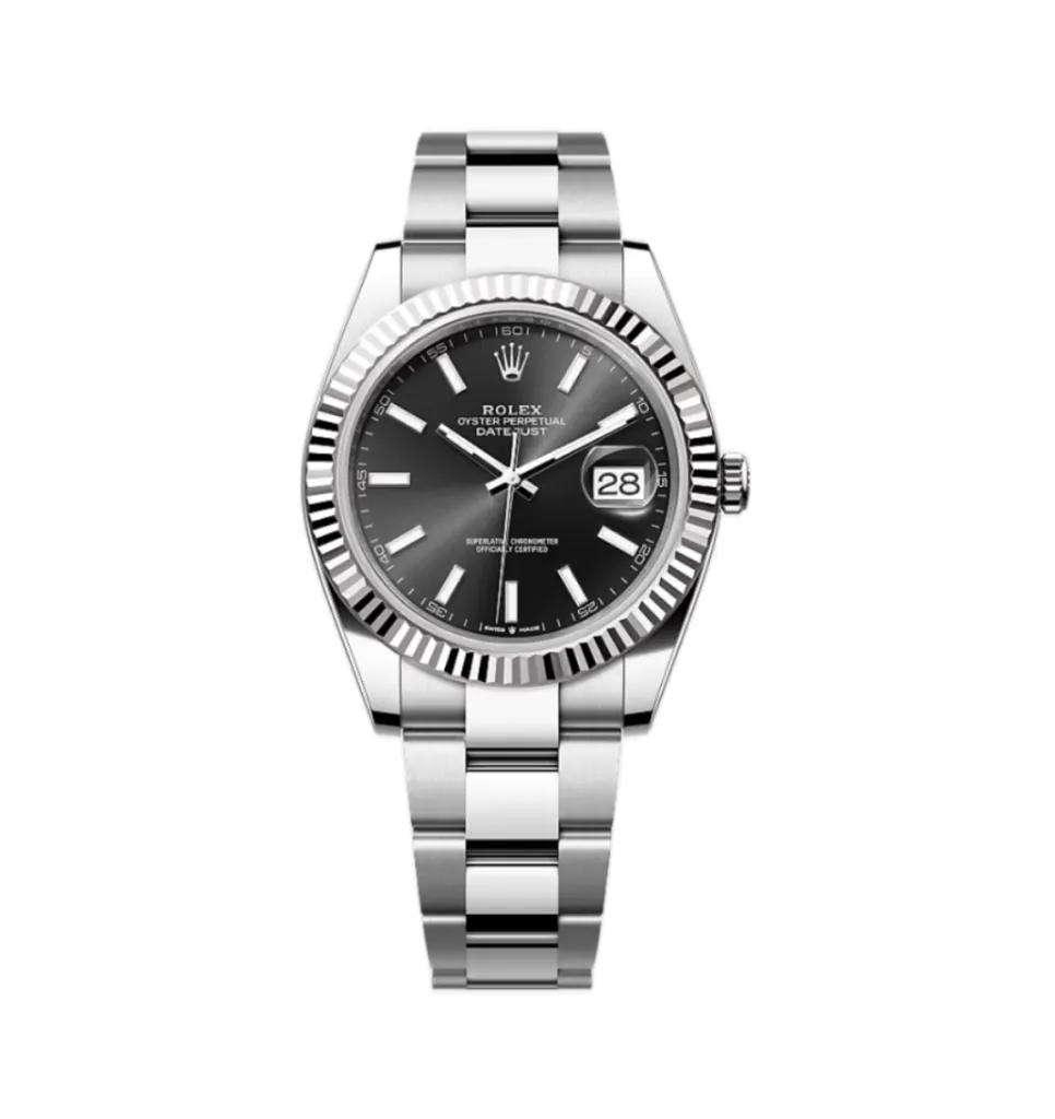 Super Clone Rolex Datejust Black Dial Oyster