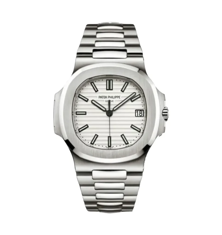 Super Clone Patek Philippe Nautilus White Dial