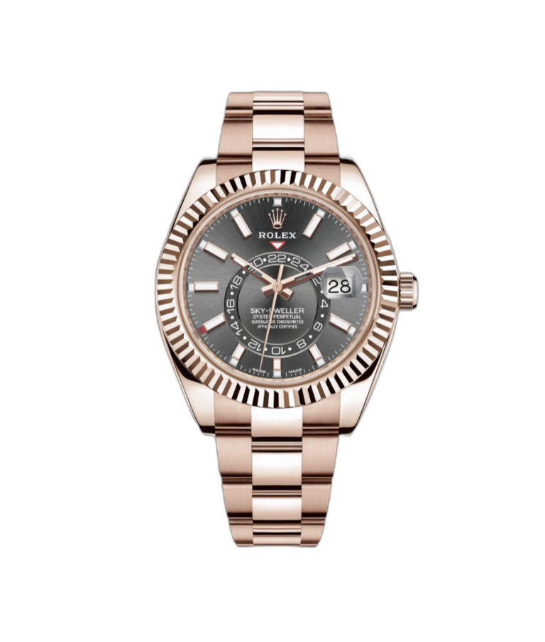 Super Clone Rolex Sky-Dweller Everose